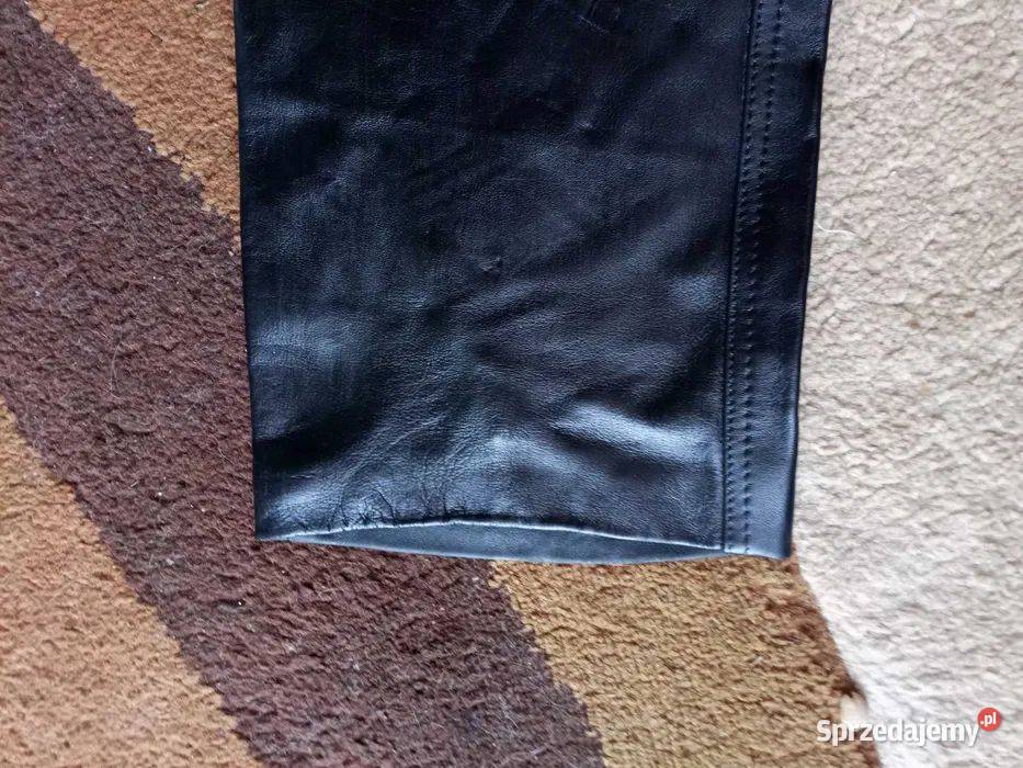 Spodnie skórzane motocyklisty podkarpackie Tarnobrzeg