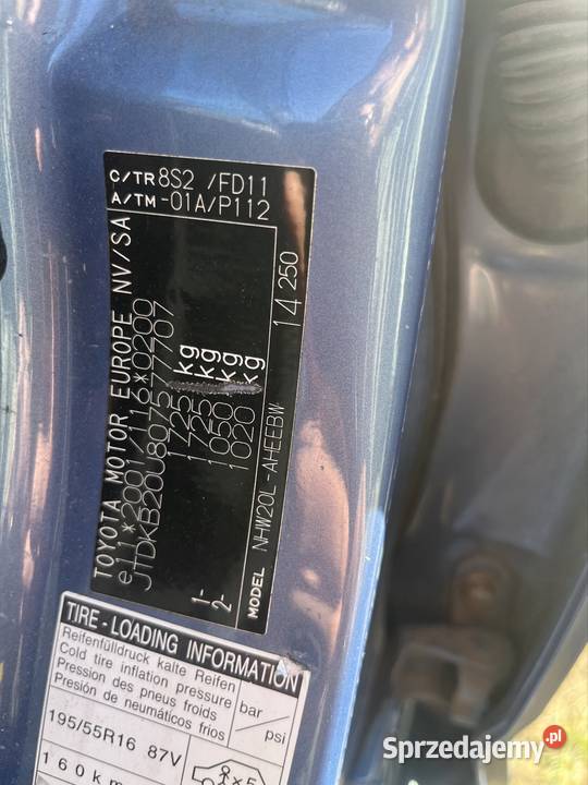 Toyota Prius 20 na części