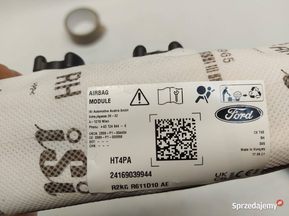 Ford Explorer VII R2KB PODUSZKA FOTELA PRAWA dolnośląskie