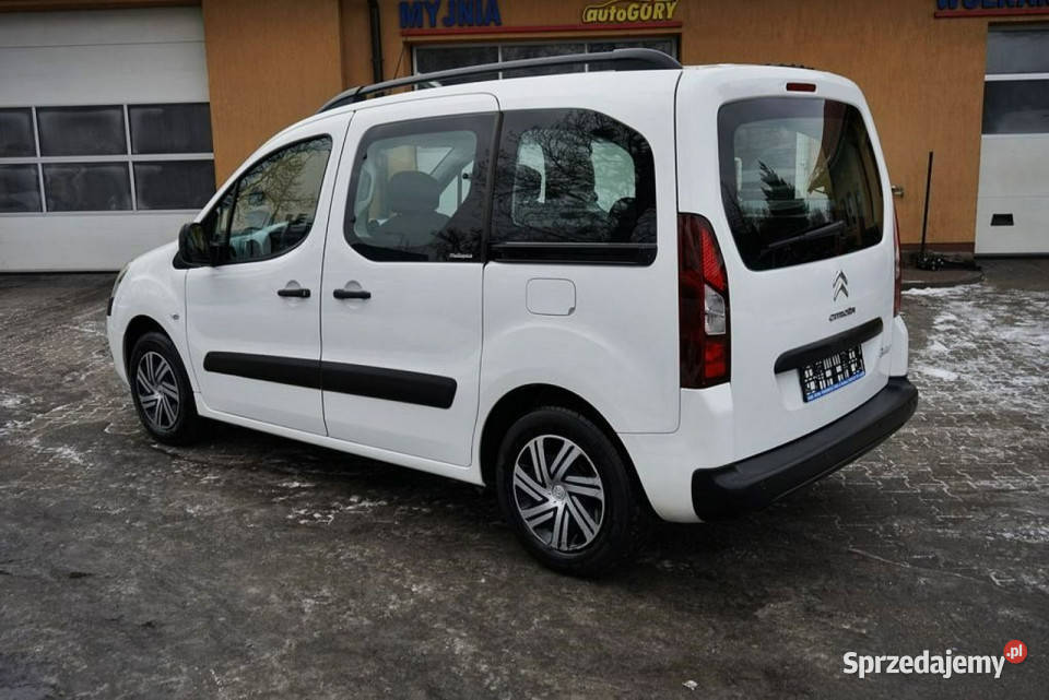 Citroen Berlingo 16HDI Klima 5 osób 2012r autoalarm Płock
