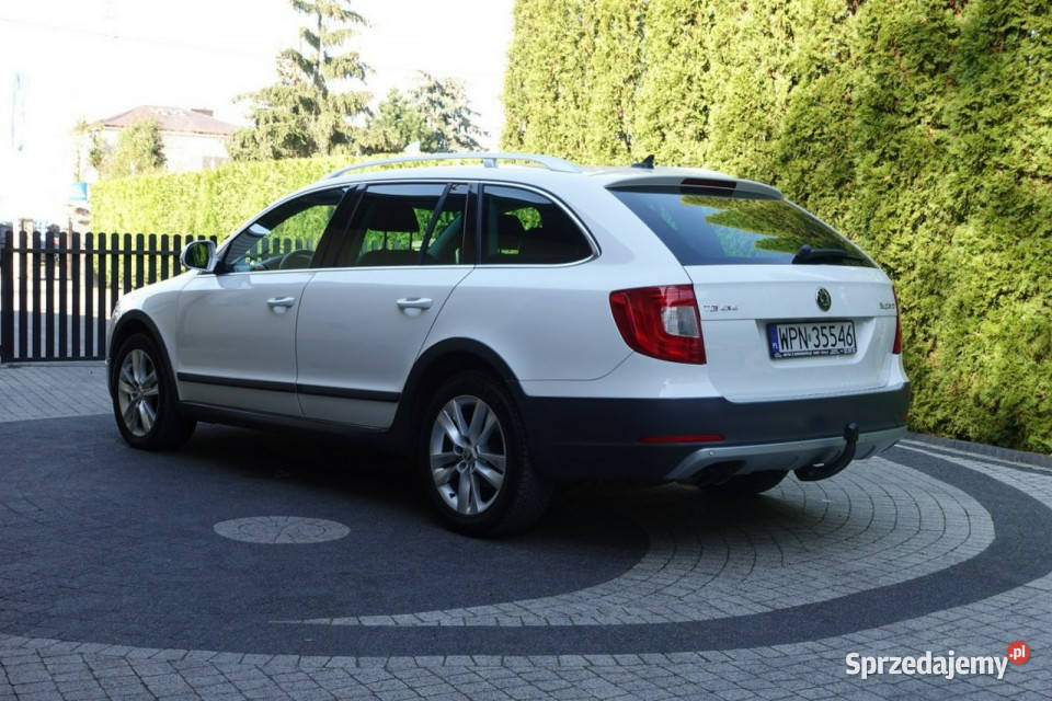 koda Superb SCOUT 4x4 DSG Alcantara 20 TDI kurtyny powietrzne Płońsk