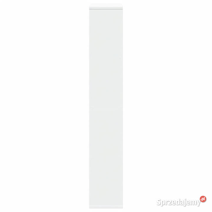 Regał biały 60x20x120 materiał drewnopochodny