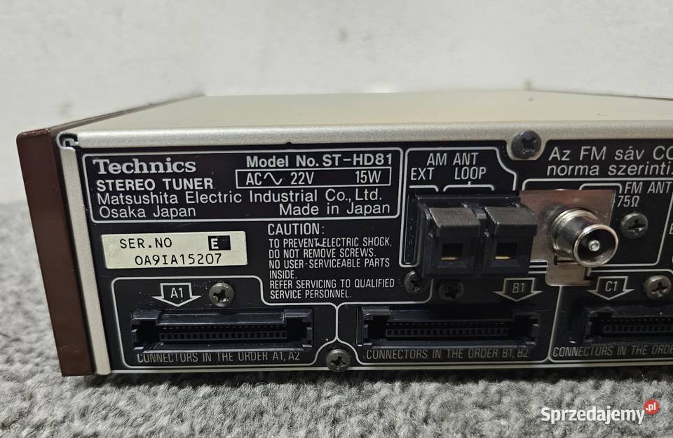 Technics tuner radiowy STHD81 RDS wysyłka