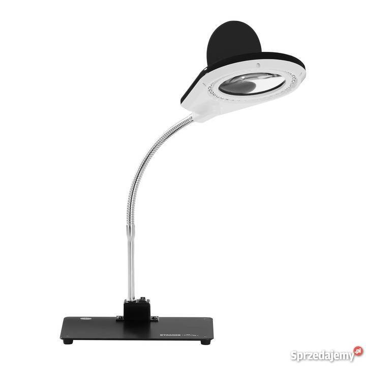 Lampa LED z powiększeniem 5x 10x uchwyt na