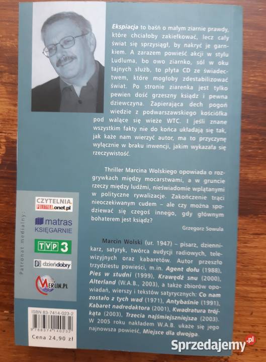 Marcin Wolski Ekspiacja NOWA Pozostałe Poznań