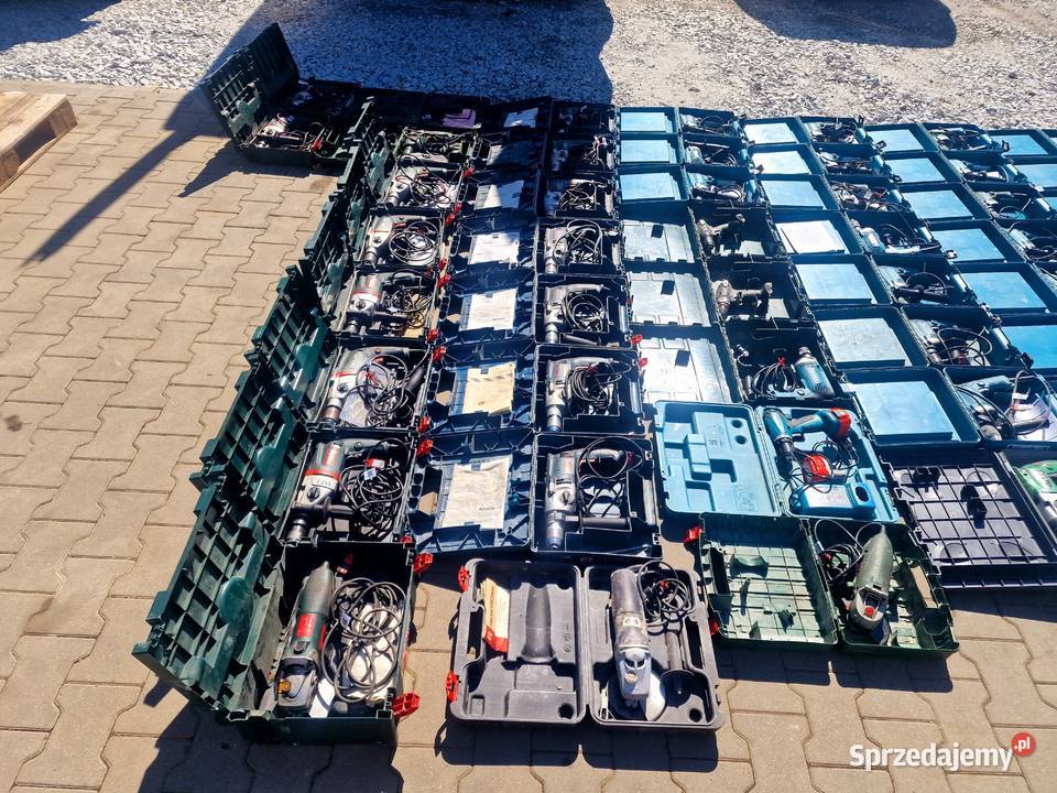 Pakiet elektronarzędzi Makita Bosch Metabo Nowe Wieluń sprzedam