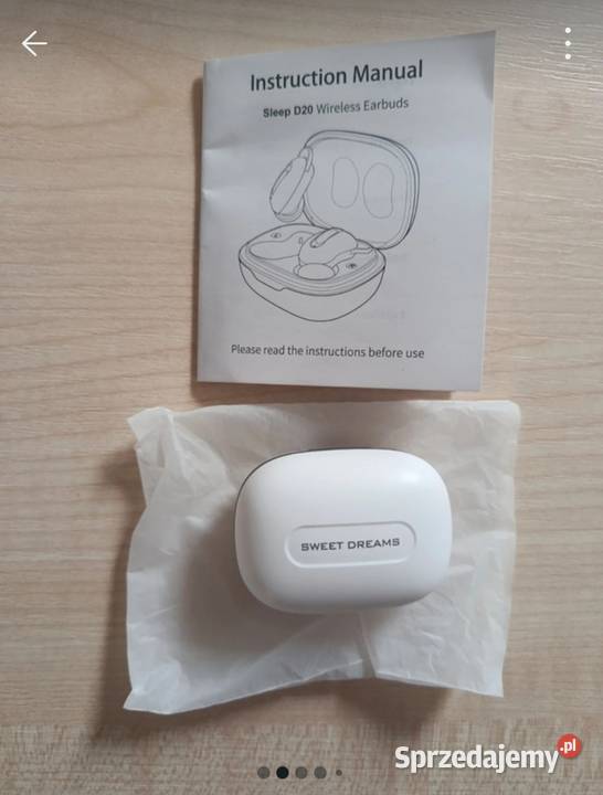 Nowe słuchawki do spania Aggoo D20 ANC Bluetooth
