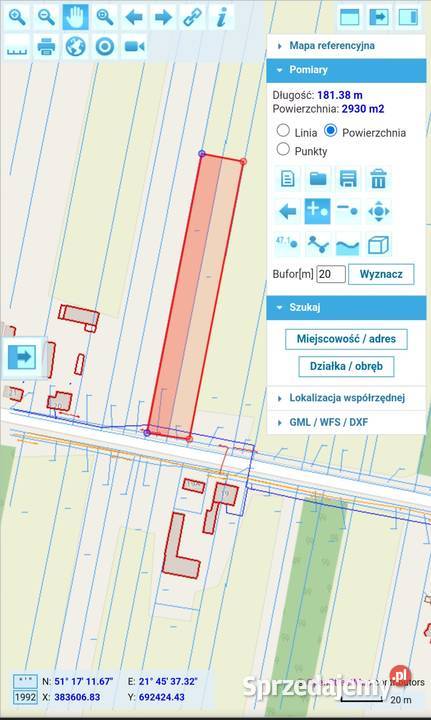 Działka na sprzedaż Przyłęk