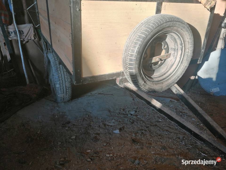 Przyczepka jednoosiowa Przyczepy rolnicze Brzeźnica Książęca