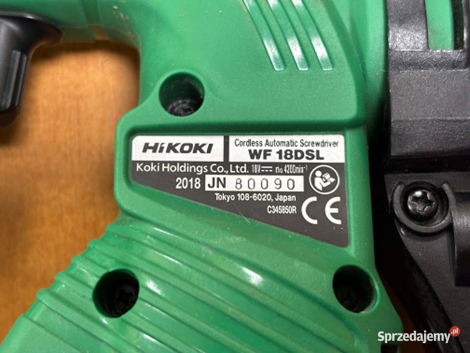 HiKOKI WF18DSL 18V Akumulatorowa Wkrętarka z Elbląg