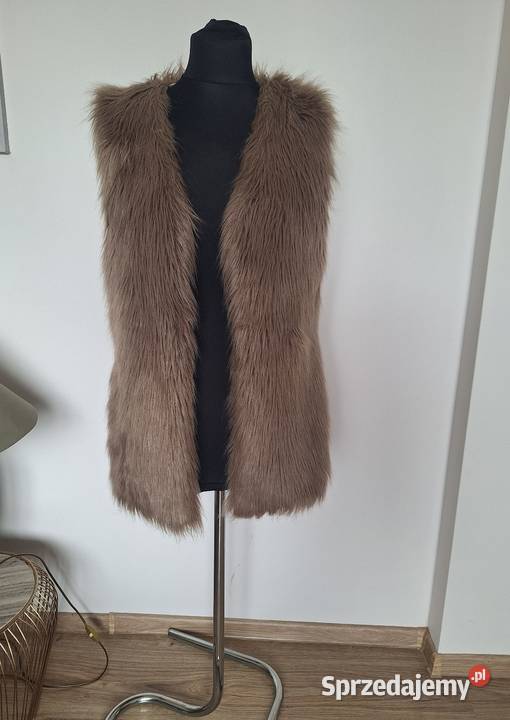 Długie klasyczne futerko na ramoneske 38 Kurtki i płaszcze Kraków