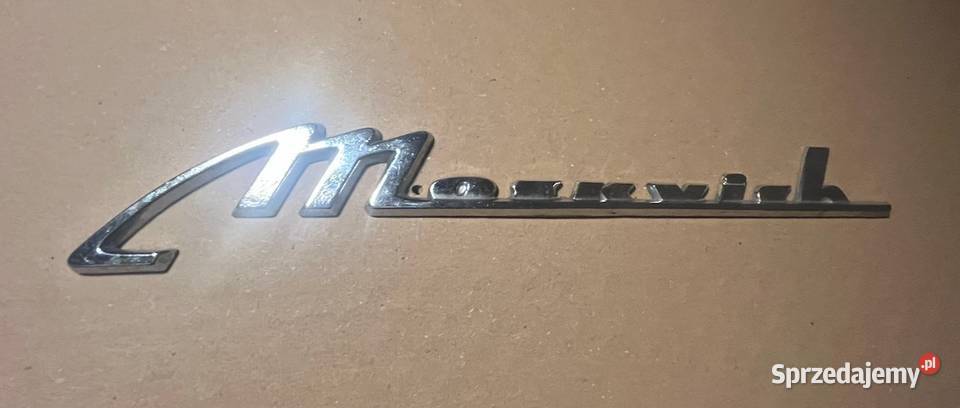 Moskwich 408 logo klapy tył Pozostałe