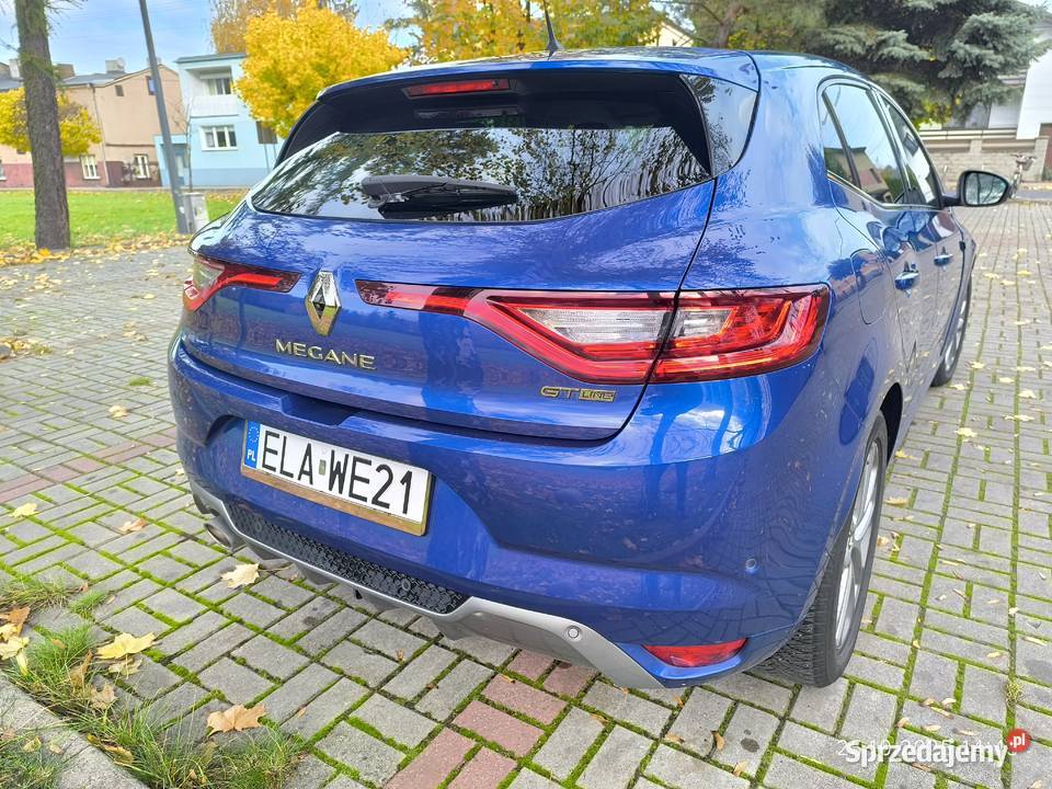 Renault Megane 4 GTline 13 tce 2019r nieuszkodzony