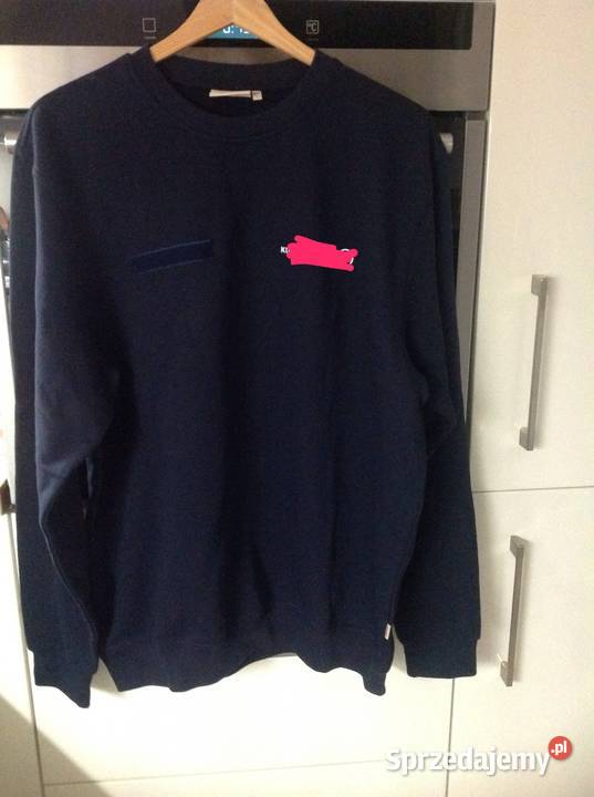 Bluza Dresowa Robocza L XL NOWA Granatowa