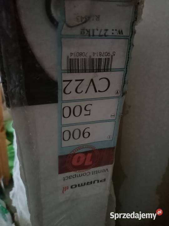 Sprzedam grzejnik Purmo 900500 cv22 pomorskie Słupsk