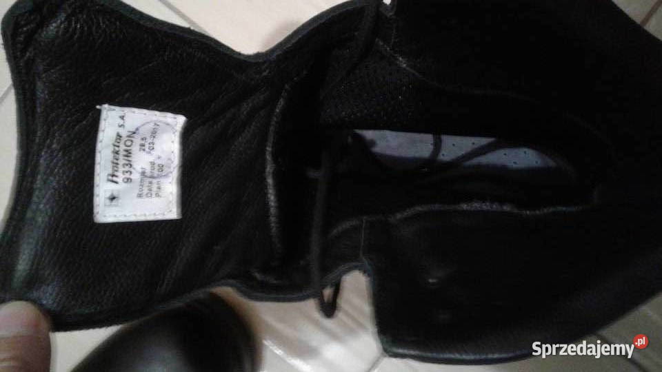 Buty PROTEKTOR wojskowe zimowe czarne nowe 265 inna Ostrołęka
