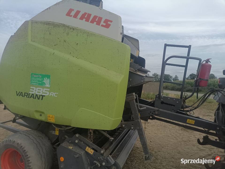 Claas variant 385rc prasa rolująca pasowa łódzkie