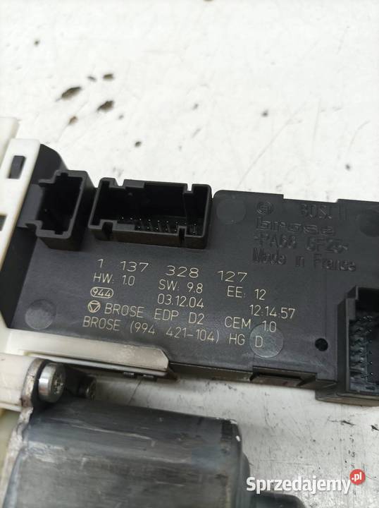 SILNICZEK SZYBY PRAWY PRZÓD 1137328127 Wyposażenie elektryczne