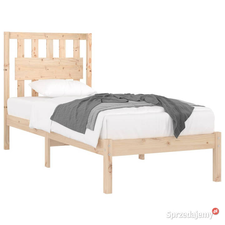 Rama łóżka lite drewno sosnowe 90x200 WM3103918