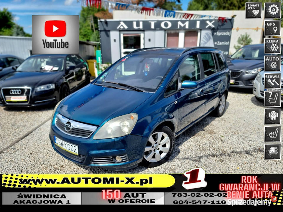 Opel Zafira AUTOMAT 7mio osobowy19 CDTI 120 Świdnica sprzedam
