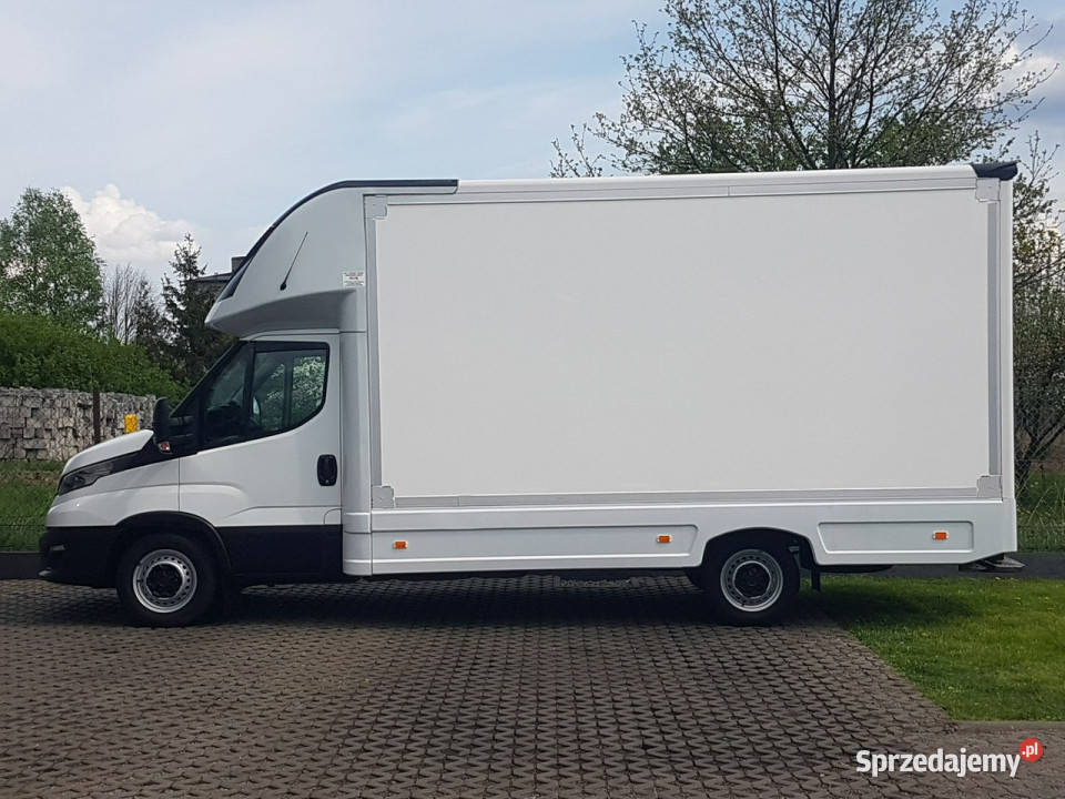 Iveco Daily KONTENER NISKOPODŁOGOWY 443x223x242 wielofunkcyjna kierownica Poręba