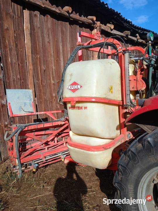 Opryskiwacz kuhn porter m 1000l 15m Człuchów sprzedam