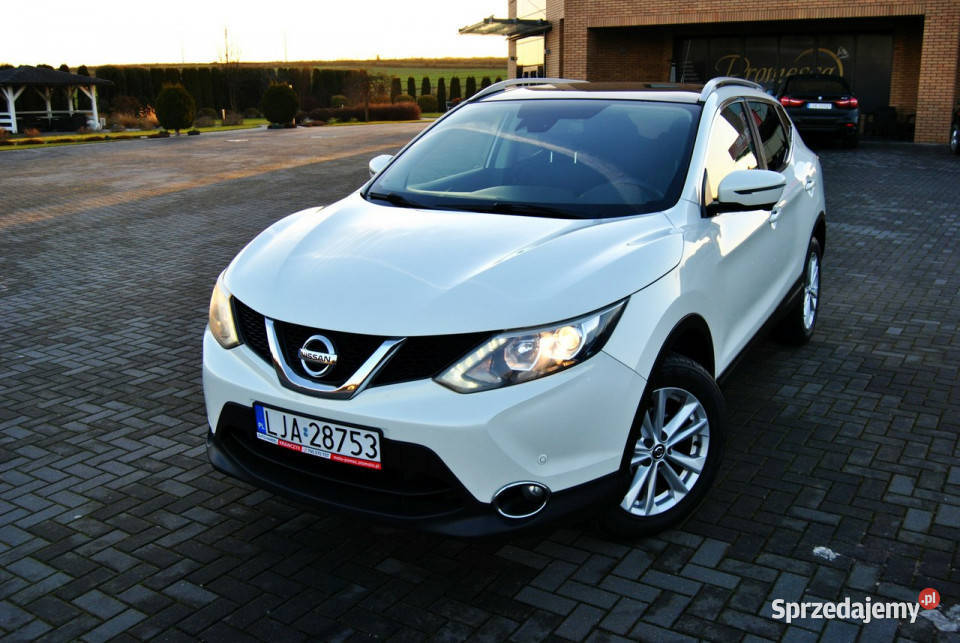 Nissan Qashqai Zarejestrowany Kamera 360 NAVI lubelskie Modliborzyce