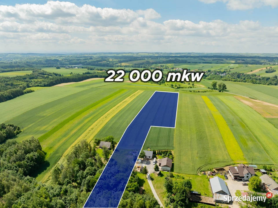 Sielska nieruchomość w otoczeniu natury 220 HA 20zł/m2