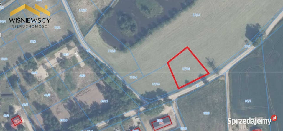 Działka budowlana 1224 m2 Zajezierze wydane WZ Sprzedaż