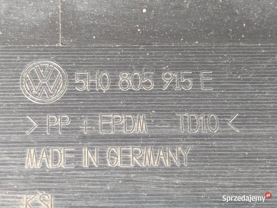 ZDERZAK PRZEDNI KOMPLETNY GRILL PŁYTA VW GOLF Białystok