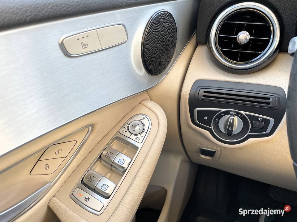 Mercedes GLC 2019r 20 194 Bogata Wersja Salon czarny Lubartów