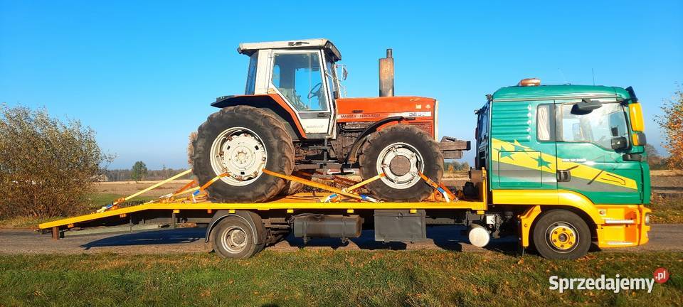 Transport ciągników rolniczych AUTO LAWETA łódzkie Złoczew