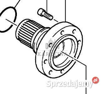 Claas Jaguar 810 820 830 860 880 900 Piasta Jastrzębniki