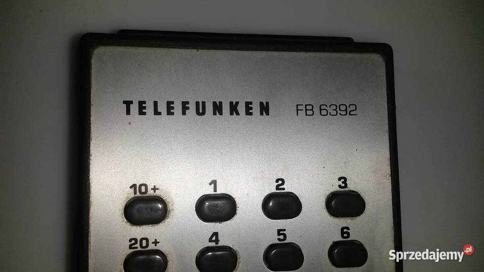 Oryginalny Pilot TELEFUNKEN FB 6392 Poznań