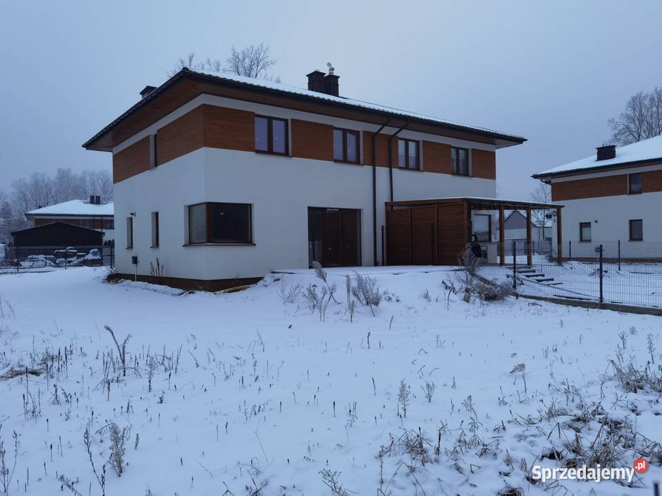 Nowoczesny dom lasu Bezpośrednio mazowieckie Grodzisk Mazowiecki