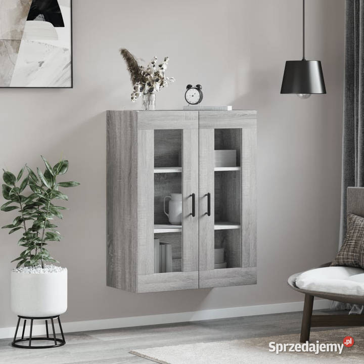 Szafka wisząca szary dąb sonoma 695x34x90