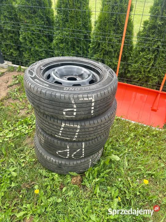 Koła 18565R15 4x110 letnie opony felgi Łomża
