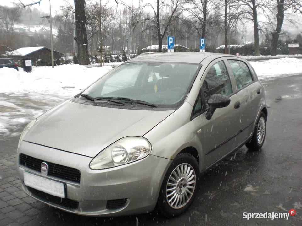 Fiat Punto 14 B 2007r 5D Okazja 250000km małopolskie Sucha Beskidzka sprzedam