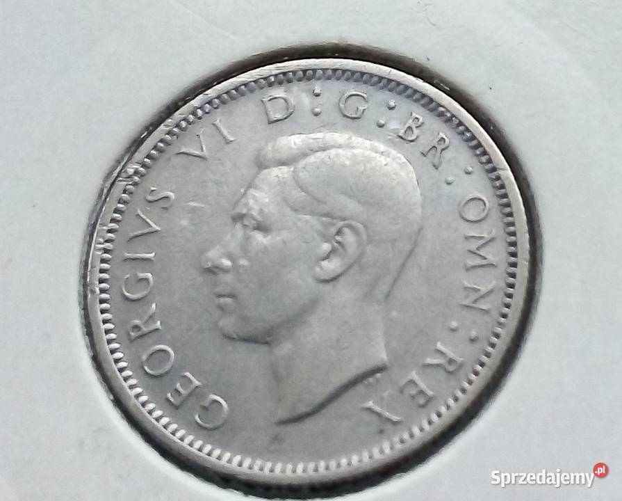 WIELKA BRYTANIASIXPENCE1943 rSREBRO mazowieckie