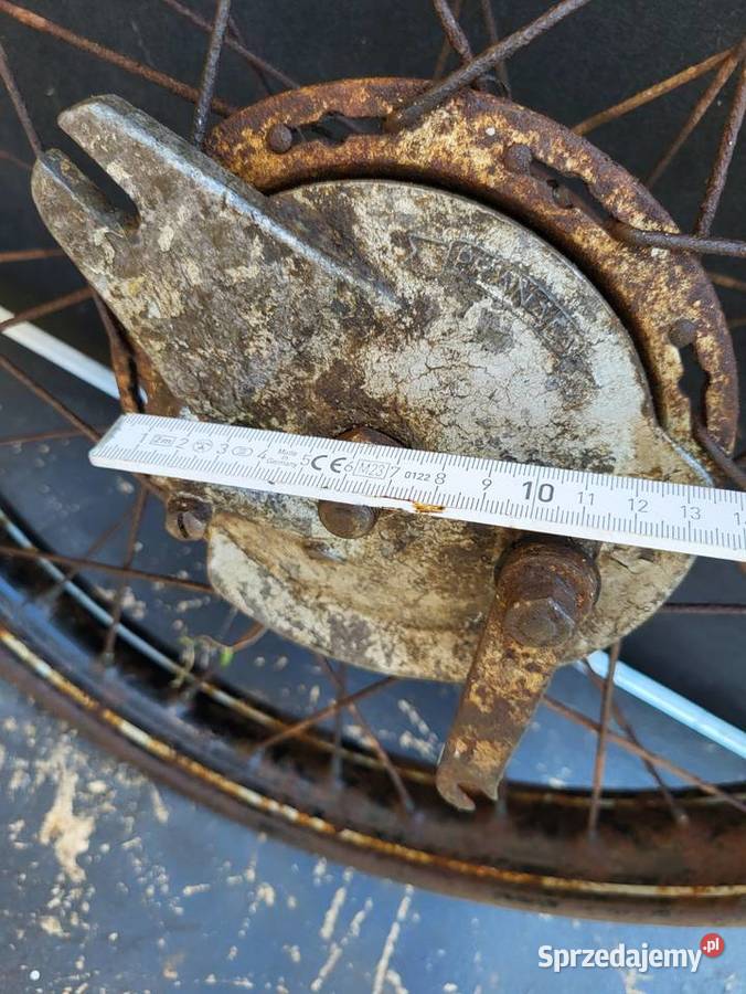 KOŁO PRZÓD PRANAFA 19 TRIUMPH ARDIE NSU DKW Części i akcesoria motocyklowe Rybnik