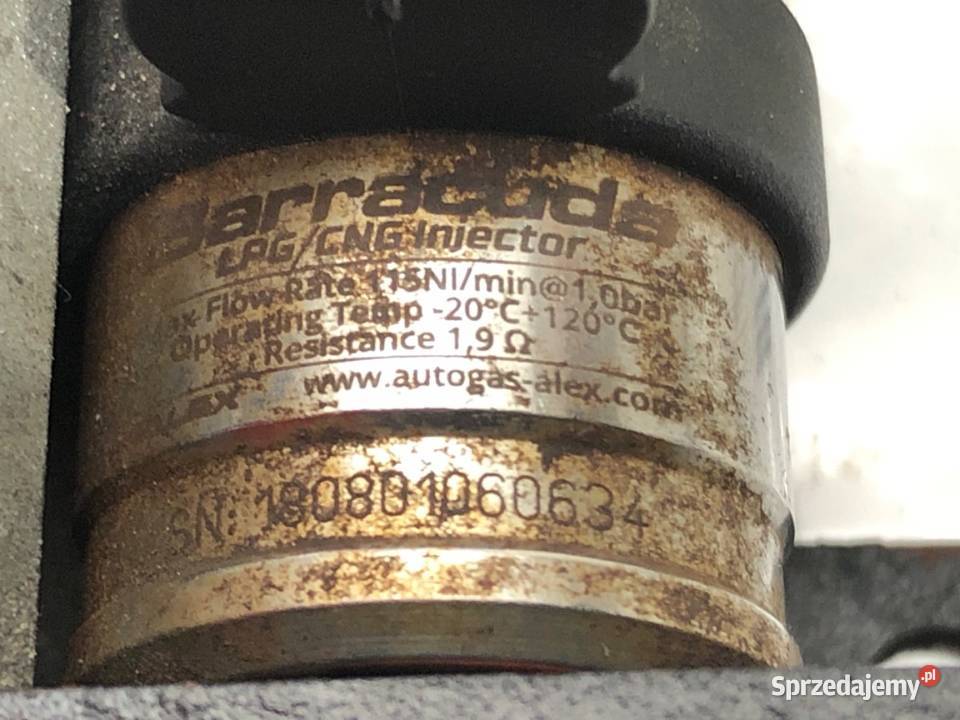 WTRYSKI DO GAZU LPG BARRACUDA WTRYSK GAZU GAZOWY