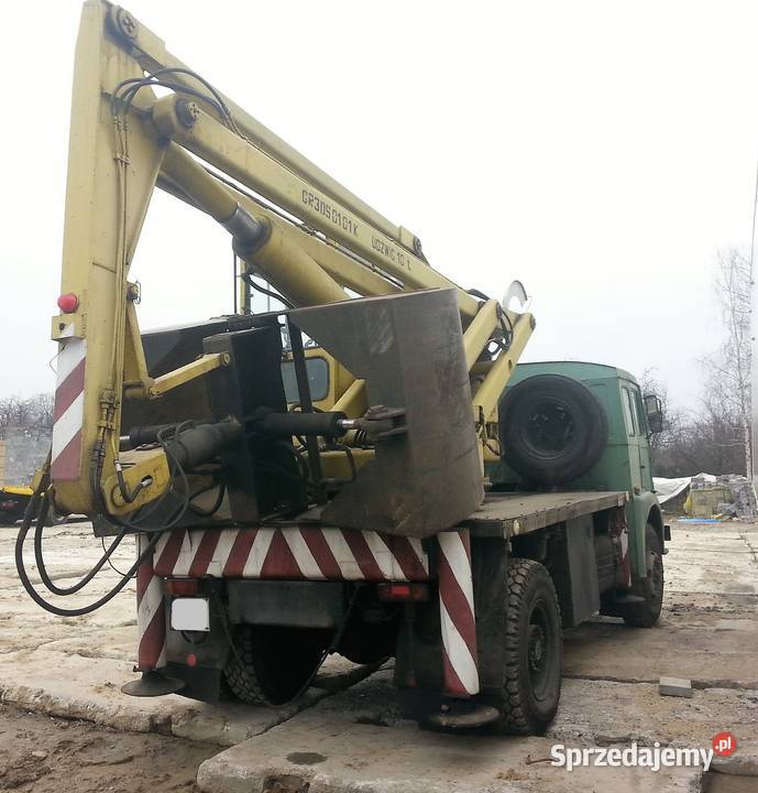 Jelcz DS 0101K żuraw dźwig czerpak