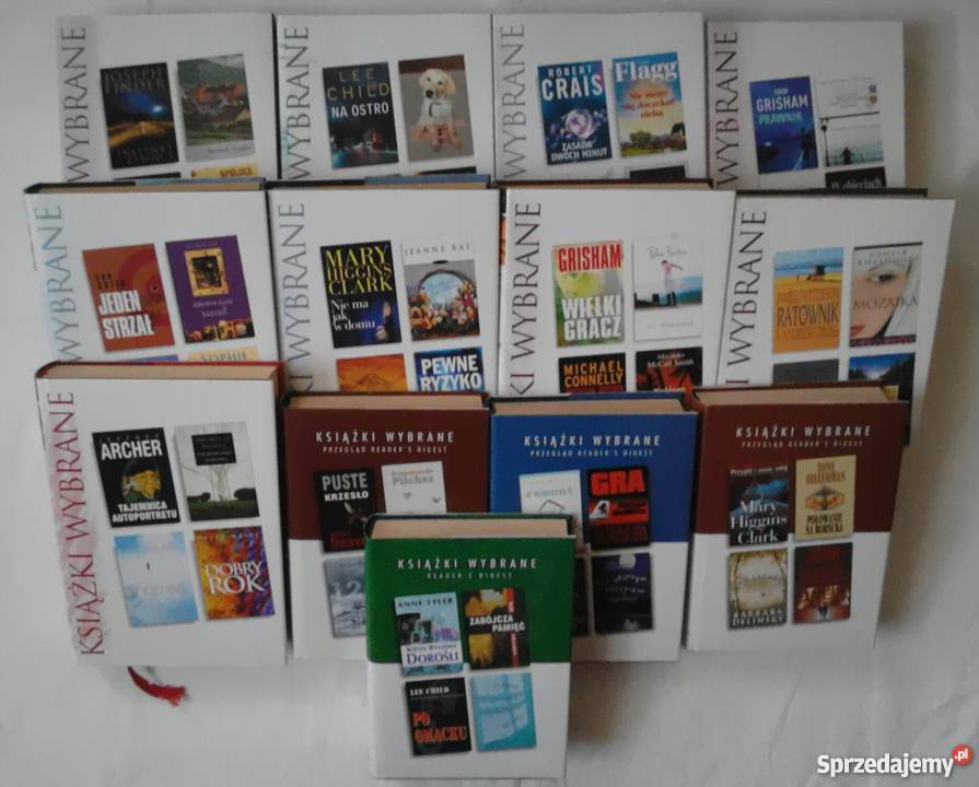KSIĄŻKI WYBRANE READERS DIGEST ZESTAW 13 SZTUK Lubichowo