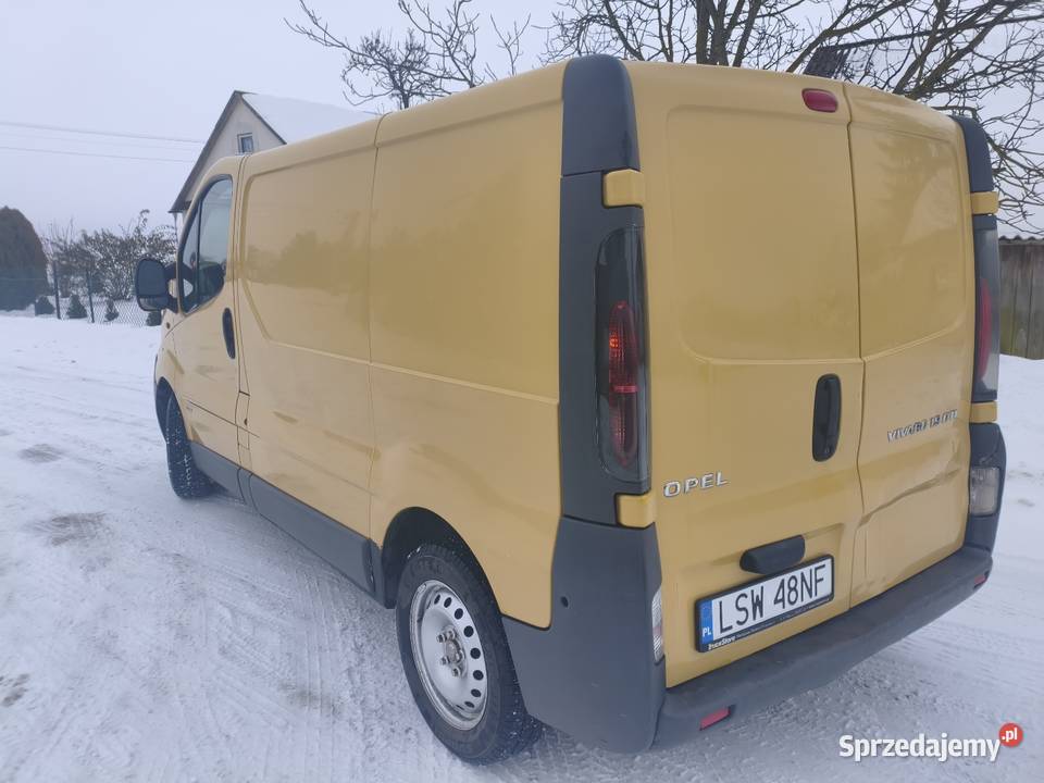 Opel Vivaro Trafić 19 CDTI 100 Klima 6bieg Opel Rybczewice Drugie