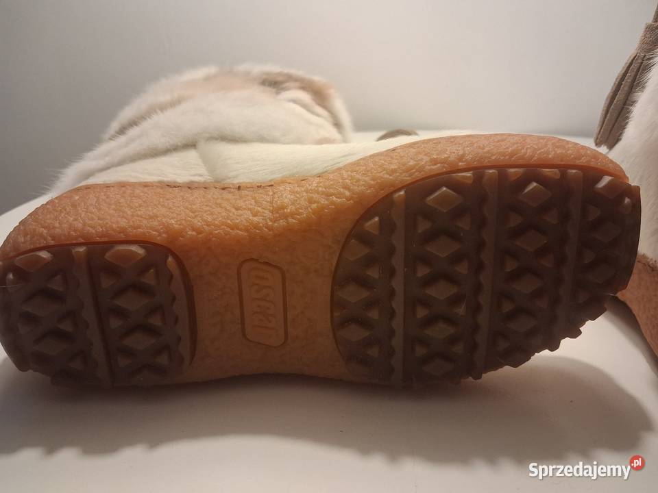 Oscar Nowe buty damskie kozaki rozmiar 38 brązowy/beżowy Wrocław