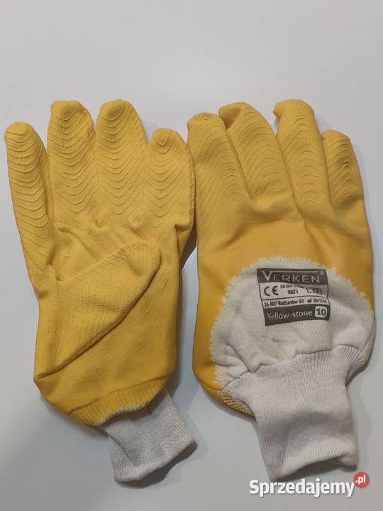Rękawice robocze powlekane lateksem Verken Radom sprzedam