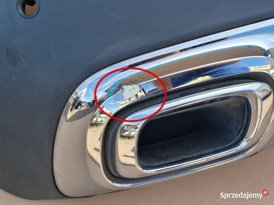 MERCEDES GLA W247 ZDERZAK TYŁ TYLNY DOKŁADKA PDC Zderzaki Bieleń