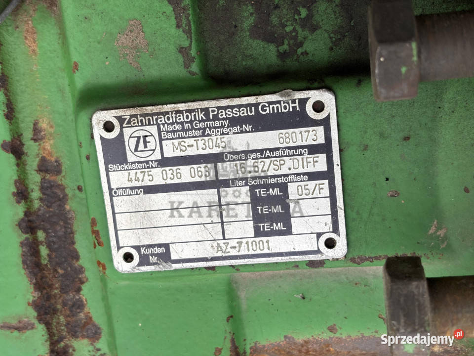 John Deere 6200 6400 Oś Przednia AZ71001 Most Jastrzębniki sprzedam