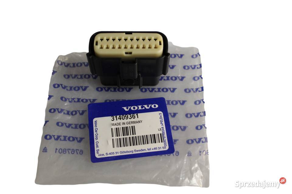 VOLVO S60 III V60 II wtyczka instalacji zderzak dolnośląskie Bielany Wrocławskie sprzedam