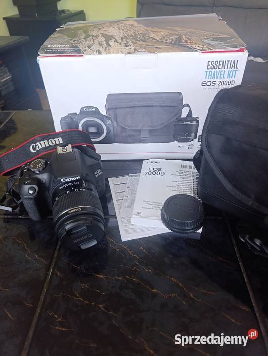 Canon 2000D z akcesoriami Wałbrzych